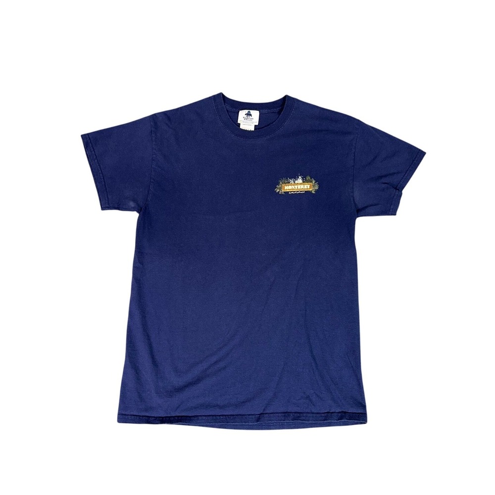 California Classics Monterey California Graphic T Shirt Men's‎ Medium Blue